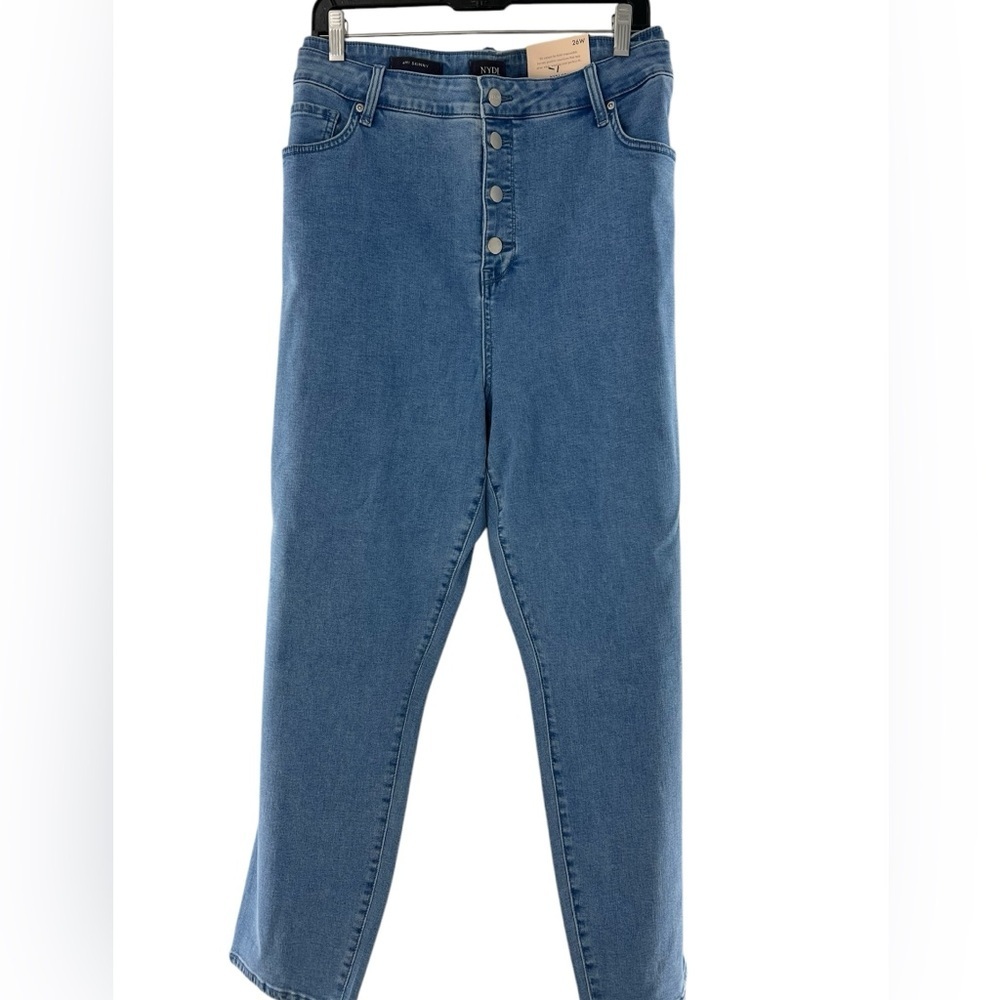 NWT NYDJ Ami Skinny High Waisted Light Wash Jeans 26W